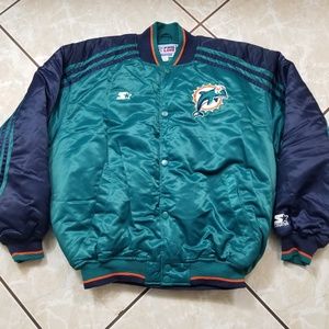 Starter NFL Miami Dolphins Pro Line Puffer Jacket
